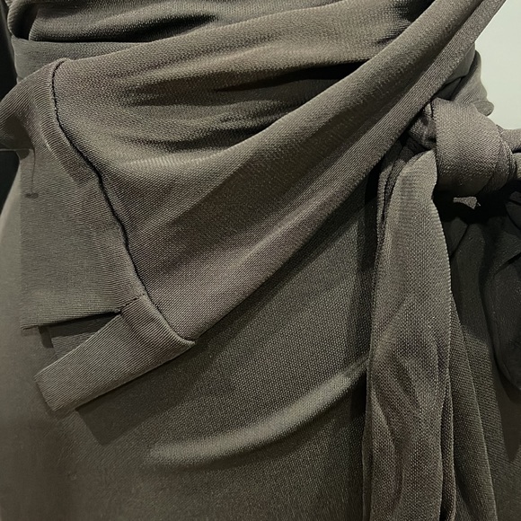 Diane Von Furstenberg  Wrap Dress Brown Size 4 - Picture 5 of 7